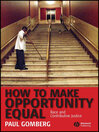 How to Make Opportunity Equal